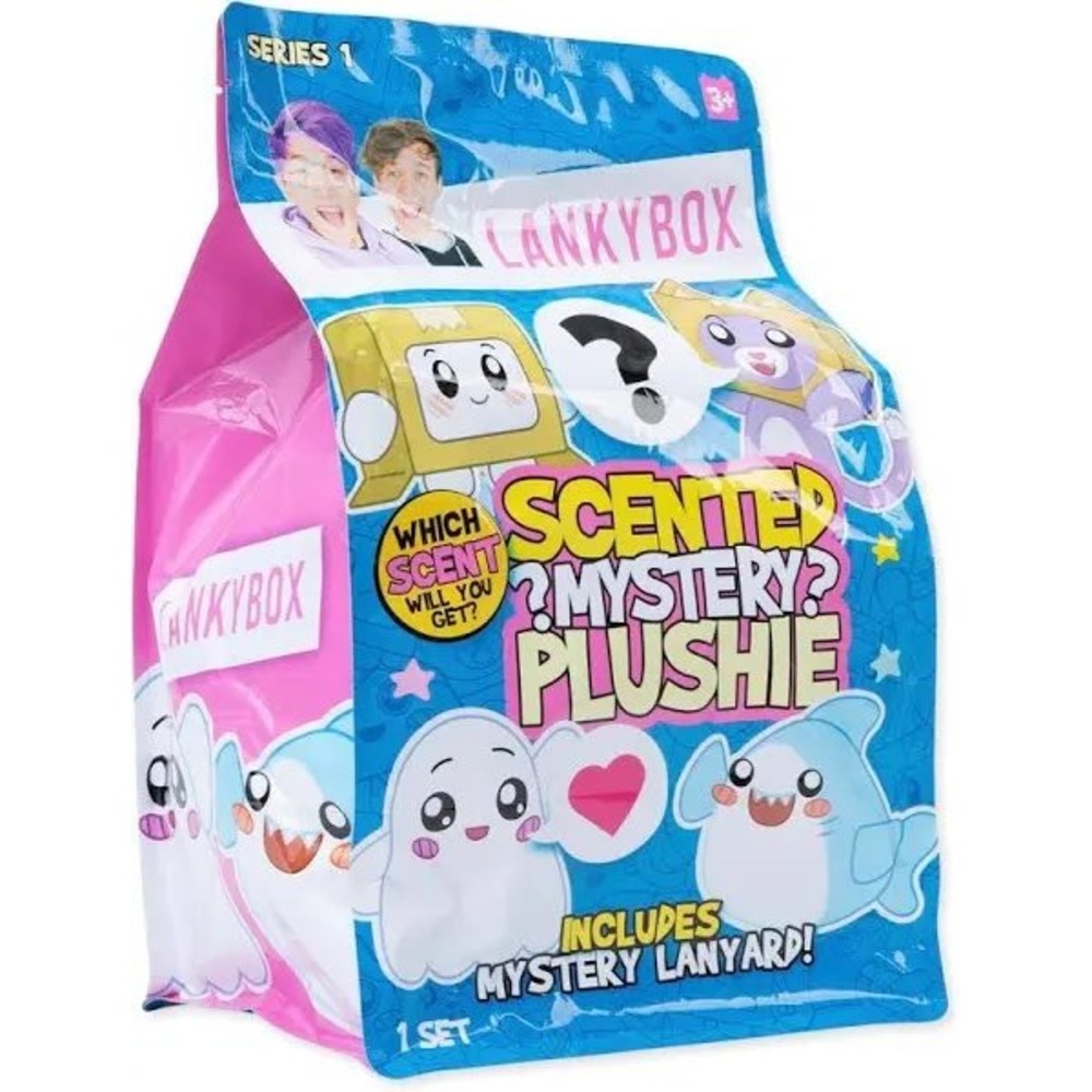 LankyBox Series 1 Scented‎ Mystery Plushie Blind Bag with Mystery Lanyard New